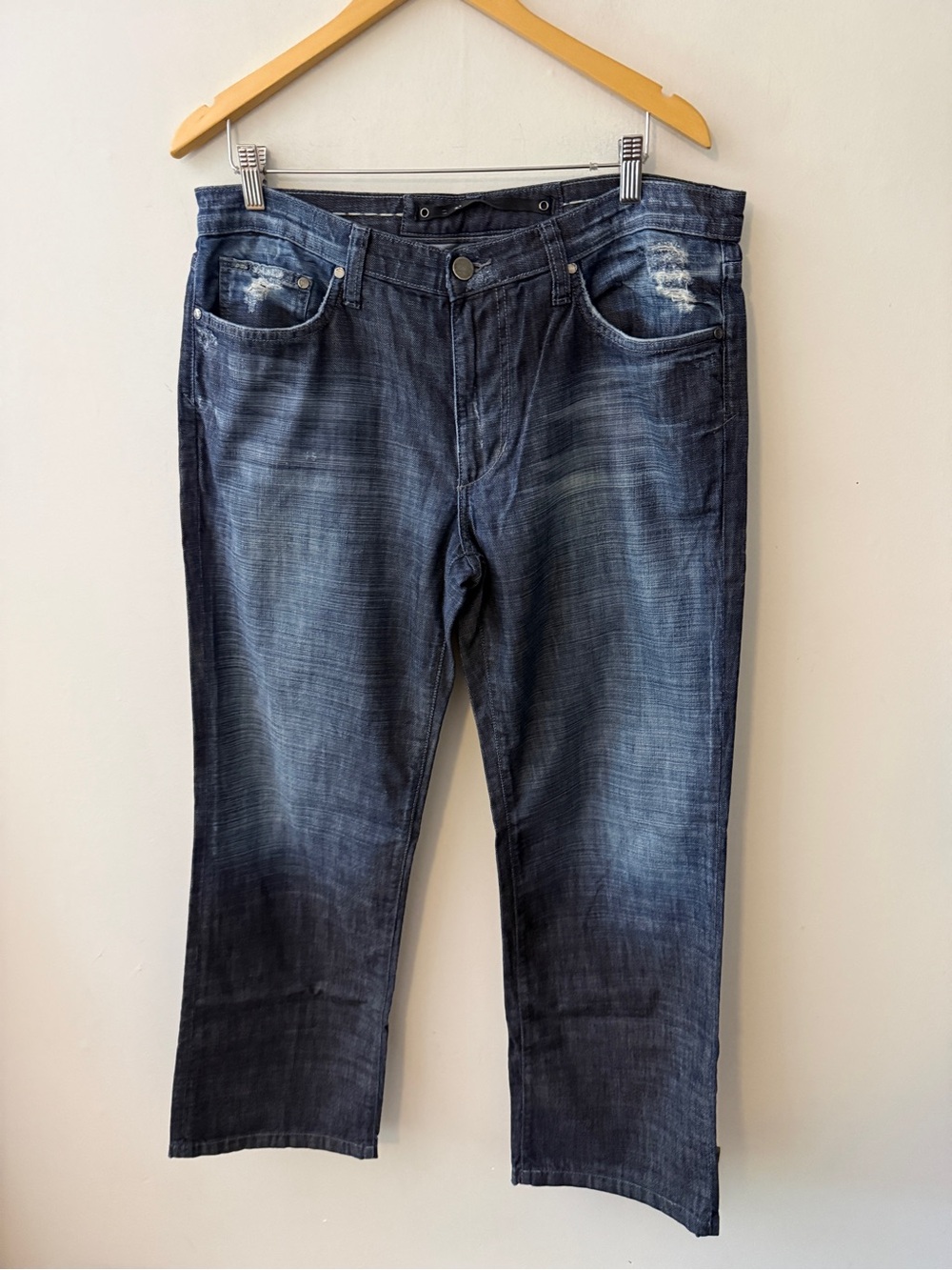 Joe's Jeans Men's Straight Leg Faded Indigo Denim